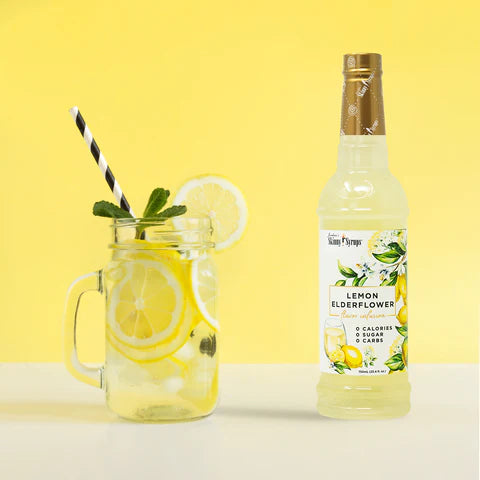 No Buzz Lemon Elderflower Craft Mocktail - Dry July