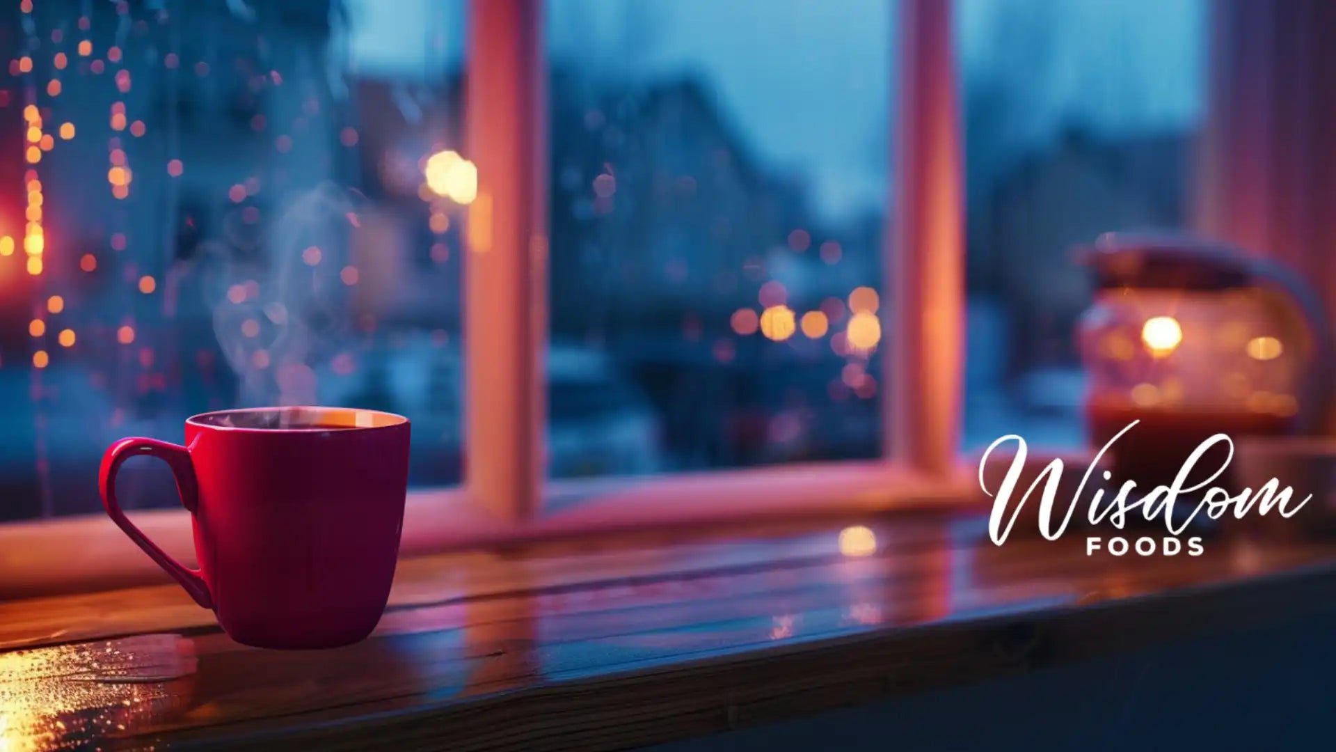 rainy day coffee ritual, slow mornings, coffee routine for rainy days, cosy coffee rituals, sugar-free coffee syrup, sugar-free latte syrup, healthy coffee habits, cosy winter drinks, mindful coffee moments, comforting coffee routine