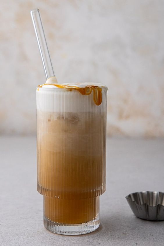 Dunkin Caramel Chocolate Cold Brew Dupe