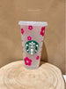 Starbucks Cup - Pink Flower