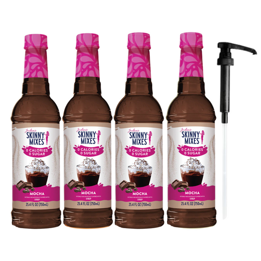 Mocha 4-Pack + Free Pump