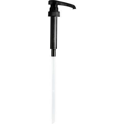 Syrup Pump - 750 ml - Black with Logo