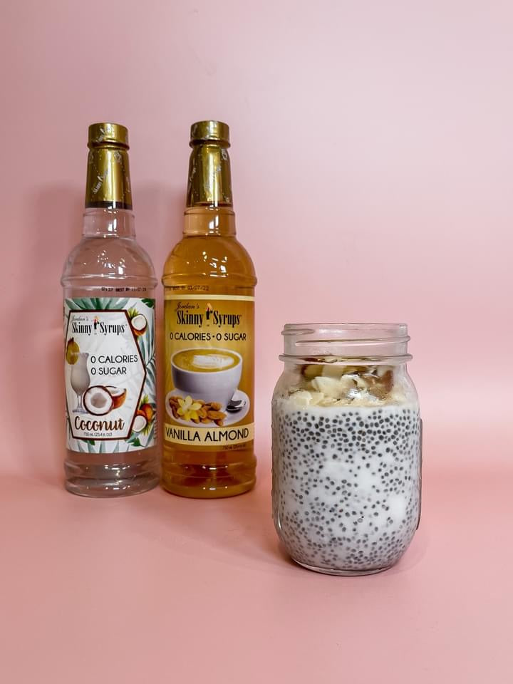 Italian Wedding Cake Chia Pudding