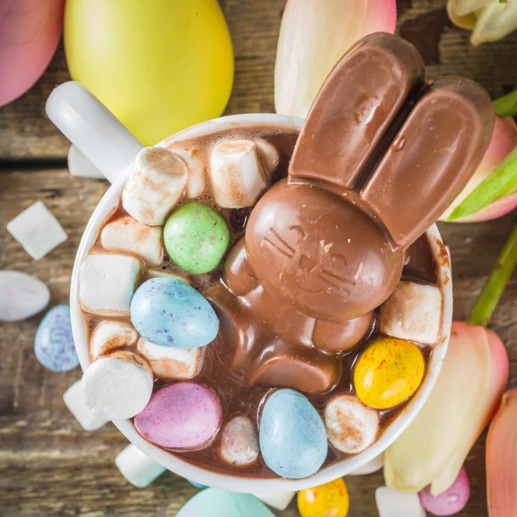 Dark Chocolate Bunny Latte