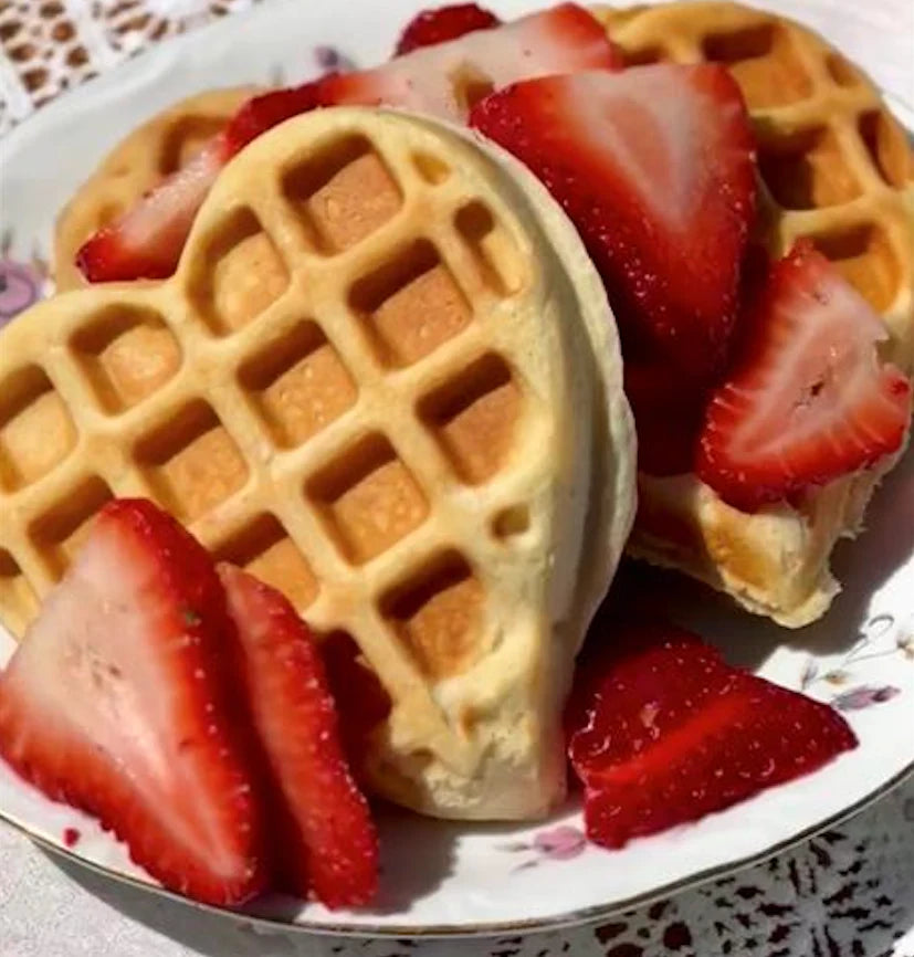 Strawberry Waffles