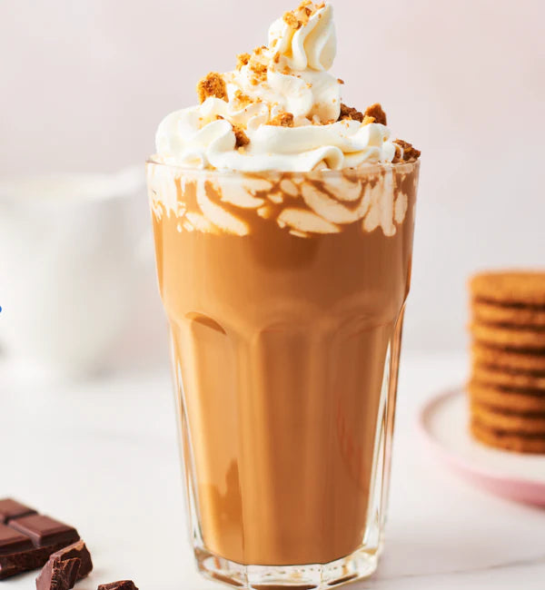 Skinny Toasted White Chocolate Iced Latte