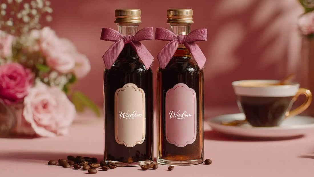 vanilla vs. caramel coffee syrup, vanilla coffee syrup, caramel coffee syrup, best flavoured syrups, coffee flavour comparison, top coffee syrup picks, barista recommendations, sugar free coffee syrup