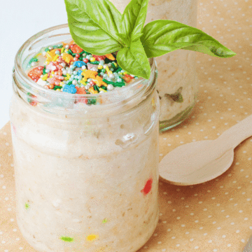 Birthday Cake Overnight Oats