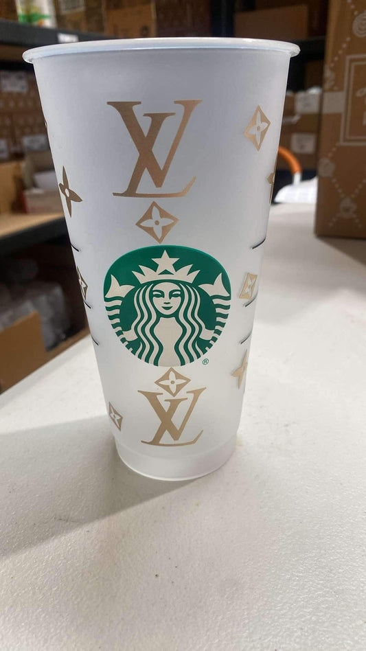 Starbucks Cup - Gold LV
