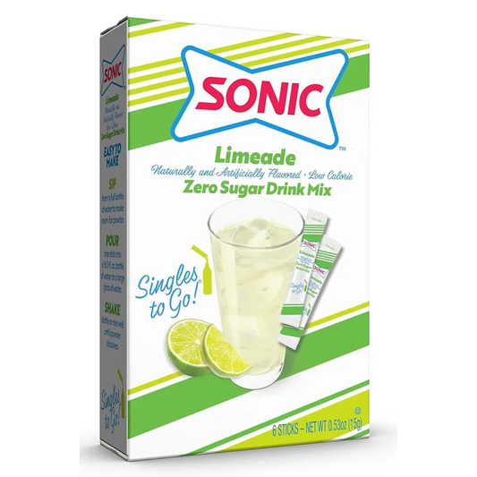Sonic Singles To Go Drink Mix - Limeade