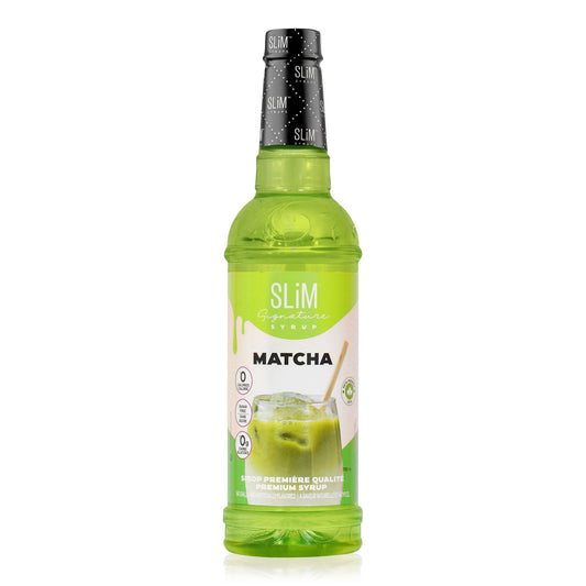 Slim Syrups - Sugar Free Matcha Syrup - 750ml ** New Arrival **