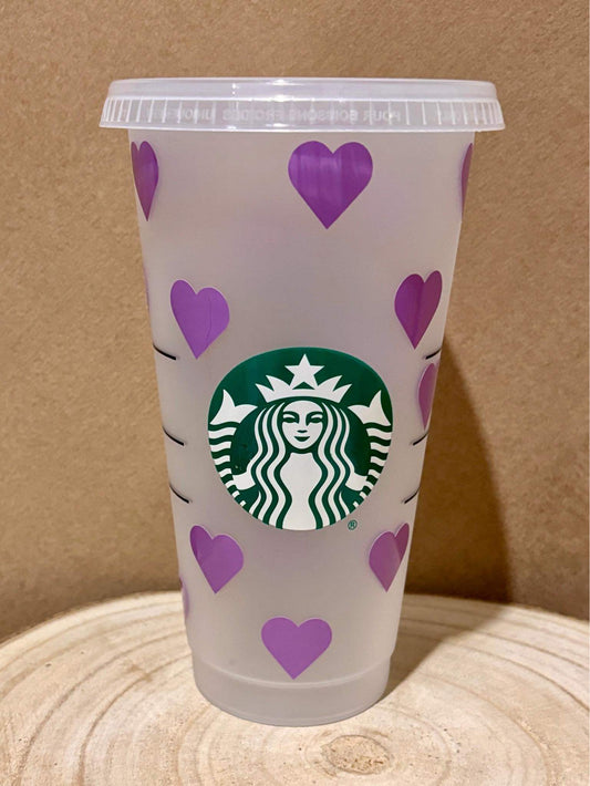 Starbucks Cup - Purple Heart