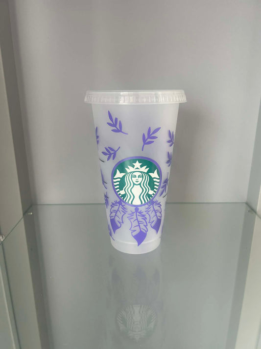 Starbucks Cup - Purple Dreamcatcher