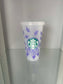 Starbucks Cup - Purple Dreamcatcher