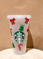 ** NEW ** - Starbucks Cup - Christmas Bows - NEW ARRIVAL
