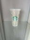 Starbucks Cup - Gold Hearts