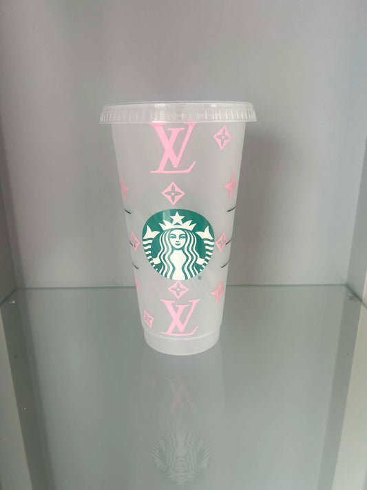 Starbucks Cup - Baby Pink LV