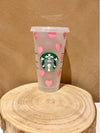 Starbucks Cup - Pink Heart