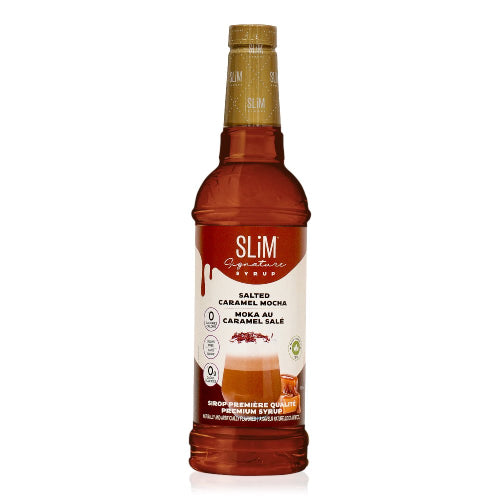 Slim Syrups - Salted Caramel Mocha Syrup - 750ml