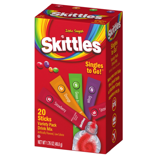 Skittles - Original - 20 Single Servings - NEW ARRIVAL