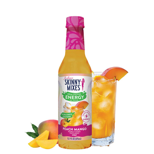 Jordan's Sugar Free Peach Mango Energy Syrup - 375ml** NEW STOCK **