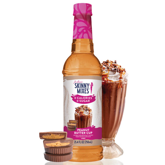 ** NEW ** - Jordan's Sugar Free Peanut Butter Cup Syrup - 750ml - NEW ARRIVAL