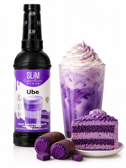 Slim Syrups - Sugar Free Ube Syrup - 750ml ** New Arrival **