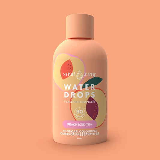 Water Drops Peach Iced Tea 45ml