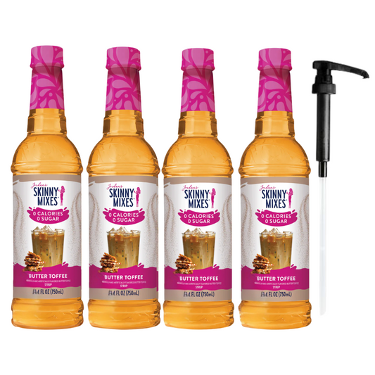 Butter Toffee 4-Pack + Free Pump