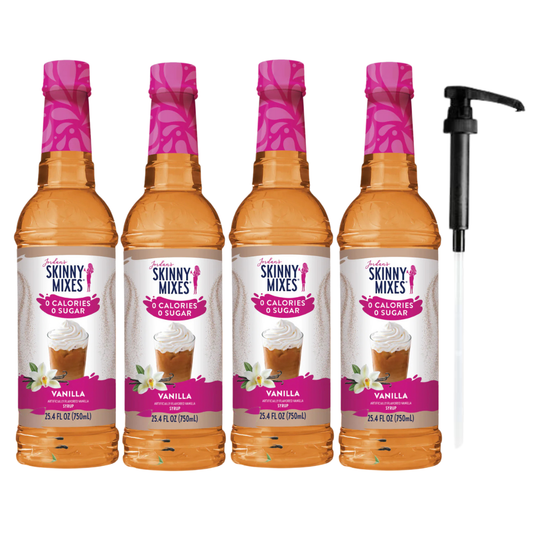 Vanilla 4-Pack + Free Pump