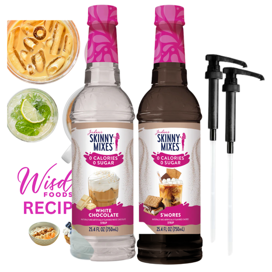 Dessert Lovers Pack: White Chocolate & S'mores Skinny Syrups