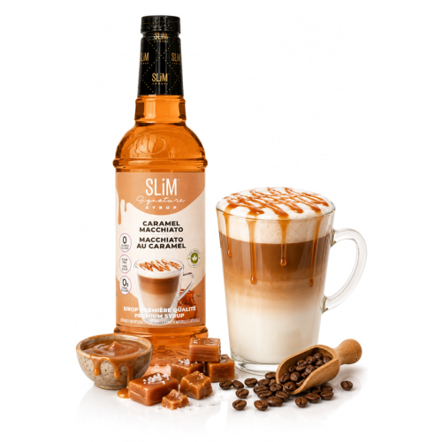 Slim Syrups - Sugar Free Caramel Macchiato - 750ml