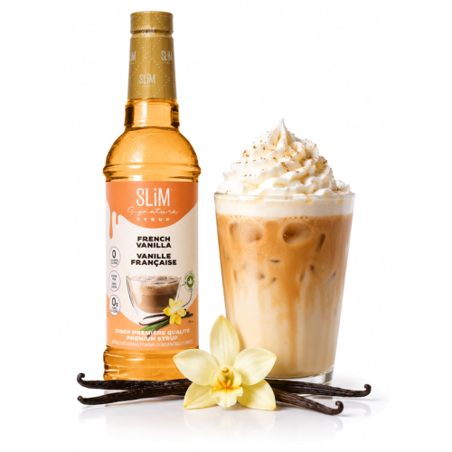 Slim Syrups - Sugar Free French Vanilla - 750ml