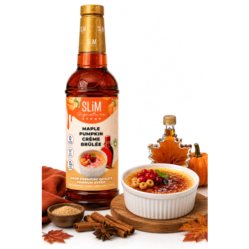Slim Syrups - Sugar Free Pumpkin Crème Brûlée Syrup